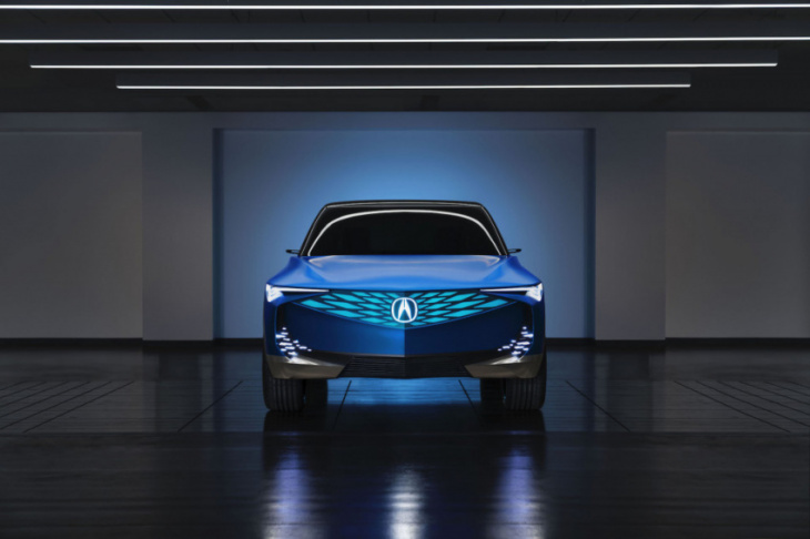 acura precision ev concept cuts the electric shape of things to come