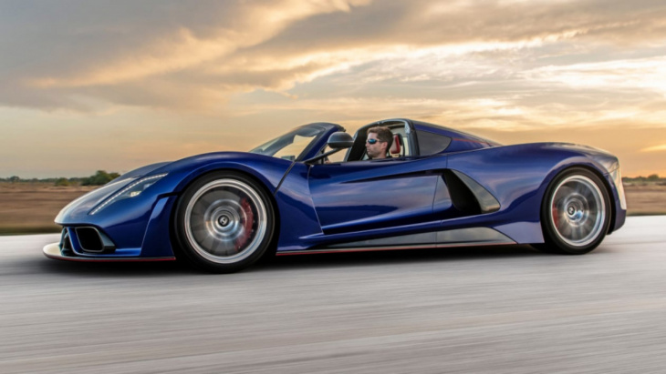 hennessey venom f5 roadster revealed – 300mph hypercar goes topless
