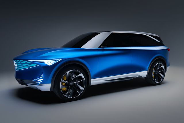 an electric acura is coming, and the precision ev concept previews it