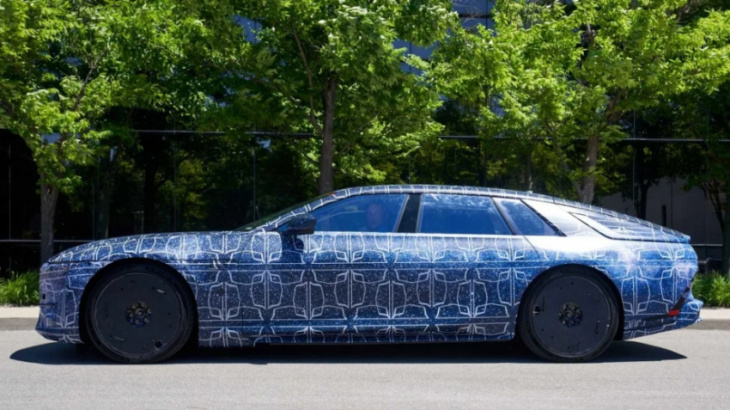 2025 cadillac celestiq: just released driving prototype looks like a cigar