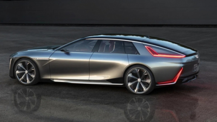 2025 cadillac celestiq: just released driving prototype looks like a cigar