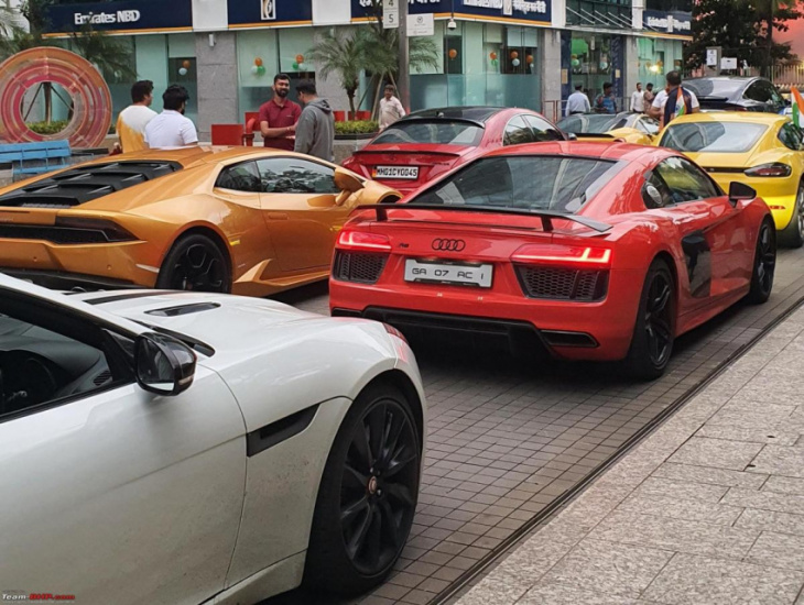 in pictures: 2022 independence day supercar drive in mumbai