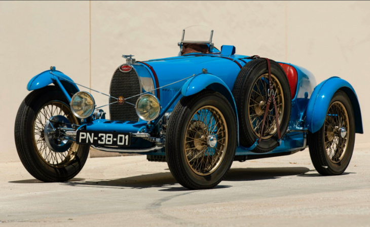 mecum offering sensational bugatti racer in monterey