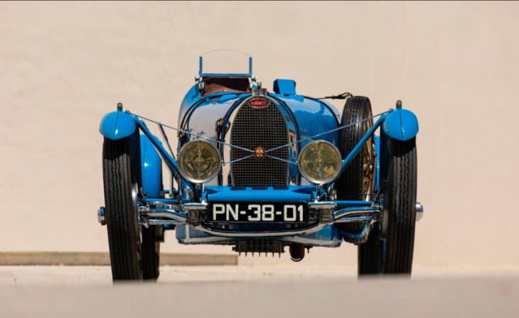 mecum offering sensational bugatti racer in monterey