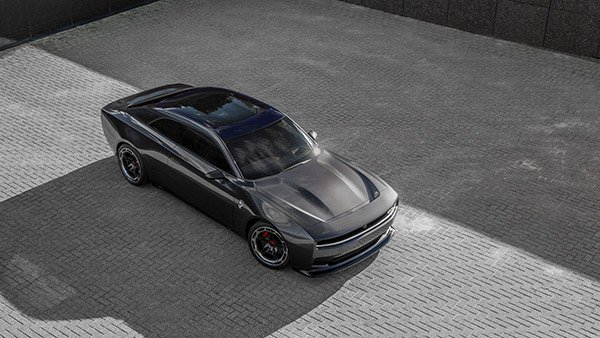 dodge charger daytona srt concept revealed - previews loud electric muscle car future