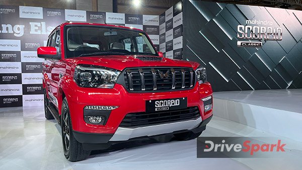 mahindra scorpio classic launched at rs 11.99 lakh - new name, new pricetag