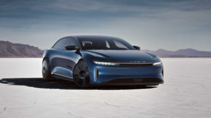 2024 lucid air sapphire tri-motor flagship debuts with 1,200+ hp