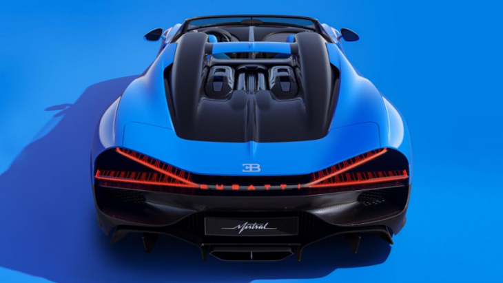 bugatti mistral roadster is last hurrah for w16 engine