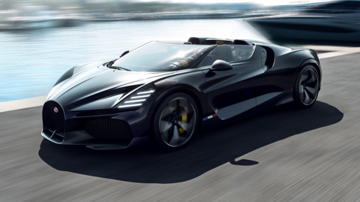 behold: the €5m bugatti mistral, a w16-engined speedster