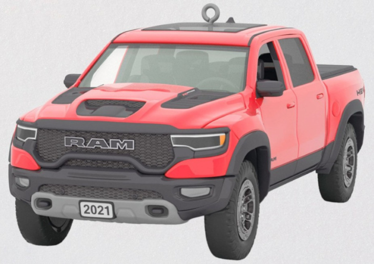 a ram 1500 trx ornament could be the perfect addition to your tree this year