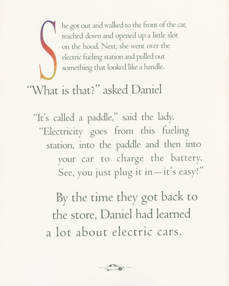read gm's late-'90s children's book meant to educate kids about evs