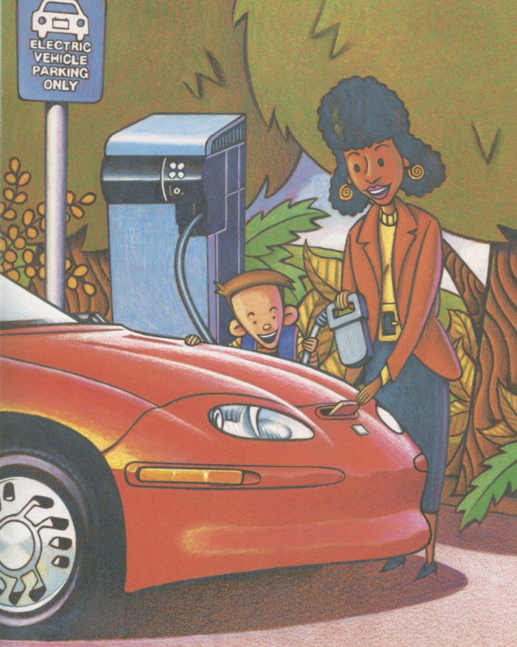read gm's late-'90s children's book meant to educate kids about evs