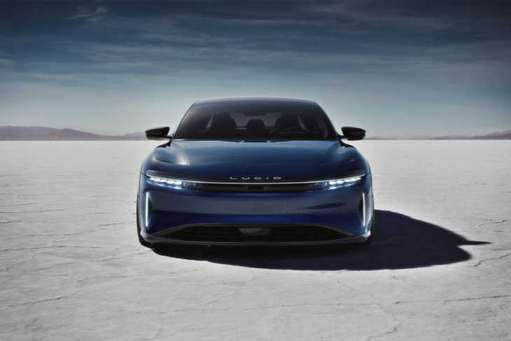 the 1,200-plus-hp lucid air sapphire may be the world's most powerful sedan