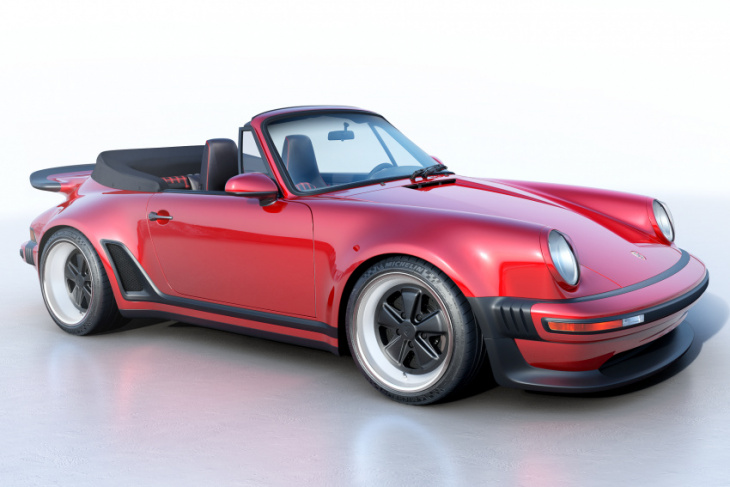 singer adds its touch to porsche 911 cabriolet for first time
