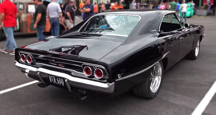 black ’68 dodge charger r/t 4-speed with a nice story… (video)