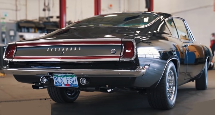 all black ’69 plymouth barracuda with incredible story… (video)