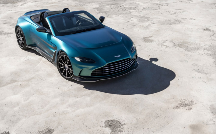 aston martin debuts v12 vantage roadster with nearly 700bhp