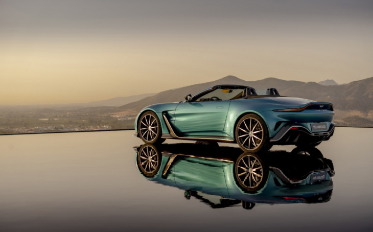 aston martin debuts v12 vantage roadster with nearly 700bhp