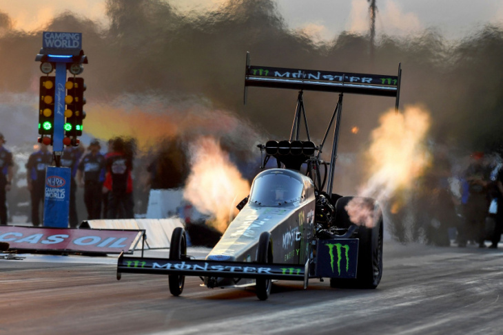 nhra brainerd friday qualifying results: robert hight, brittany force shine