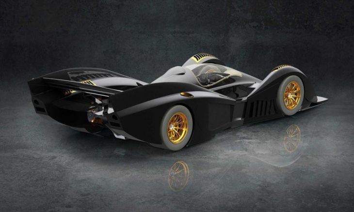 the rodin fzero is an 853 kw track car with batmobile aesthetics