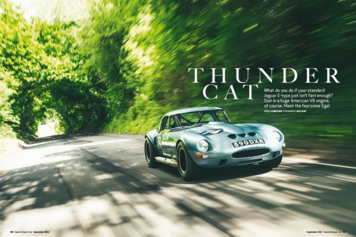 the wildest jaguar e-type: inside the september 2022 issue of classic & sports car