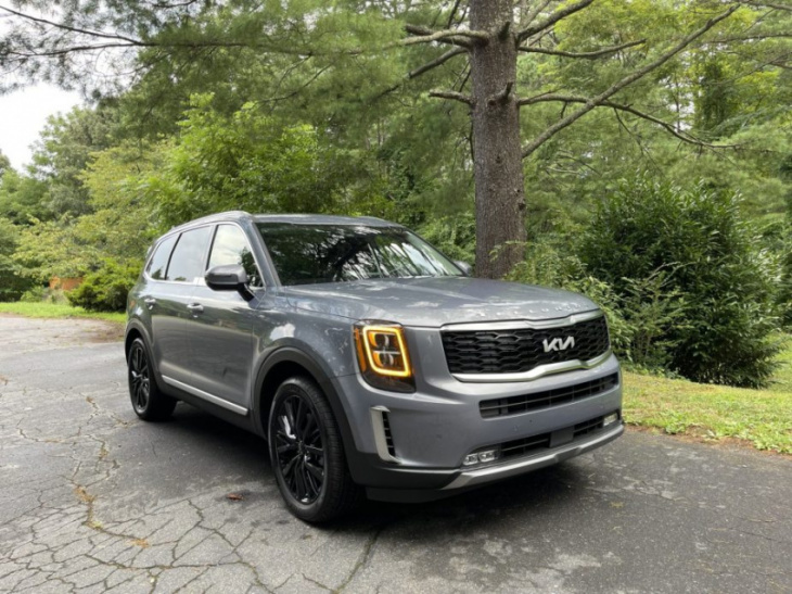 android, the 2022 kia telluride just outranked the subaru ascent