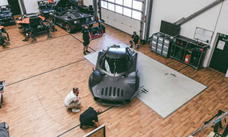 teased kiska model looks like lancia stratos inspired, carbon-bodied car
