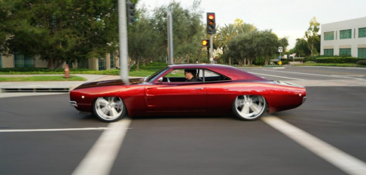 this viper v10 powered 68 dodge charger rtr by johan erikson is a viking’s ride