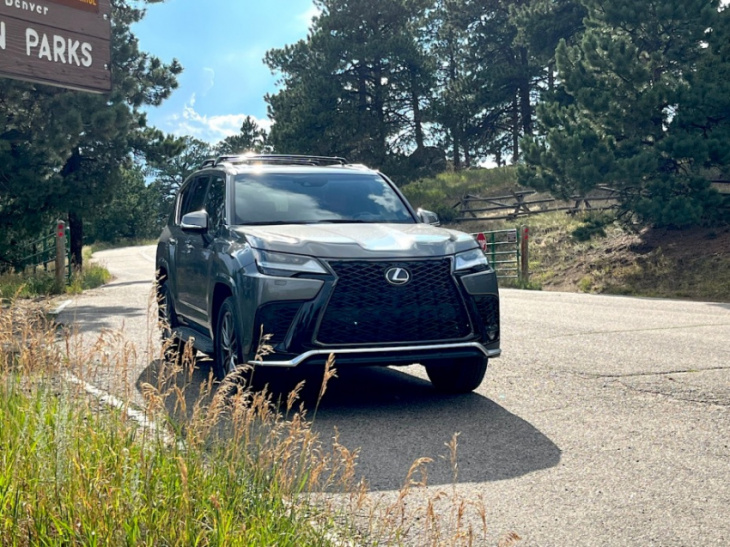 android, 2022 lexus lx 600 f sport review: a sporty and stylish land cruiser
