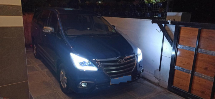 amazon, android, my toyota innova gets upgrades: installed android auto & and led bulbs