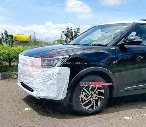 mahindra xuv300 facelift spied ahead of launch