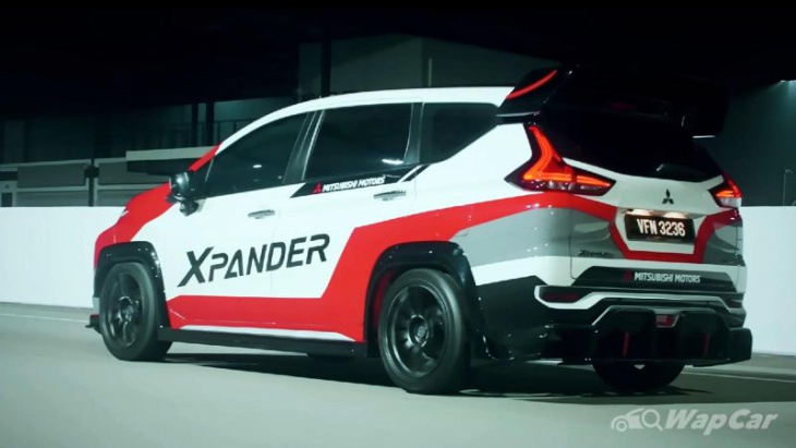 no evo, no problem: channel your inner mäkinen with this mitsubishi xpander motorsport!