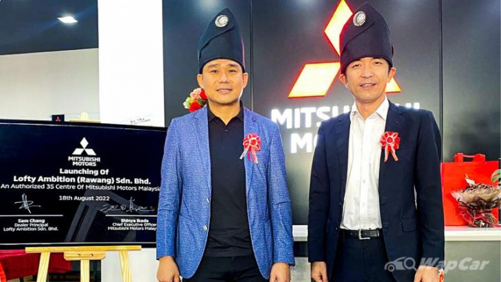 mitsubishi motors malaysia opens new 3s in rawang, its 16th outlet in klang valley