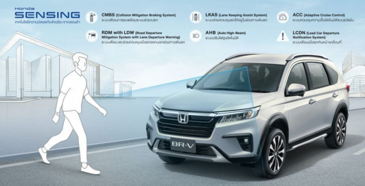 all-new 2022 honda br-v launches in thailand starting from rm114k