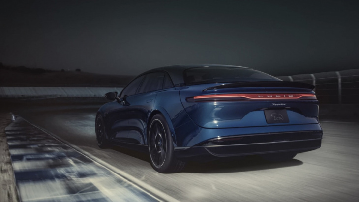 the lucid air sapphire is a 1,200+ horsepower monster disguised as a four-door ev