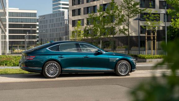 android, genesis lifts veil on pricing and specs for all-electric g80 luxury sedan