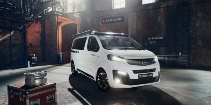 opel presents electric campervan based on the zafira e-life