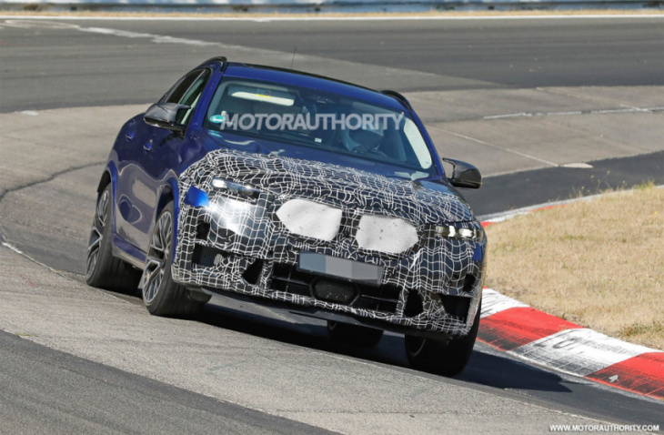 2023 bmw x6 m spy shots: mid-cycle update coming soon