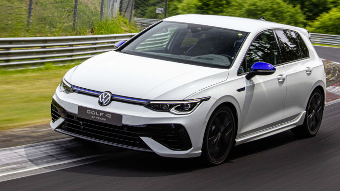 the golf r ’20 years’ is now the fastest volkswagen r model around nürburgring