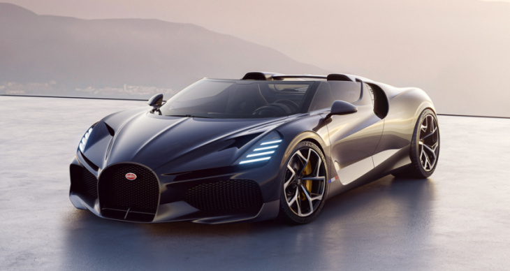 bugatti’s mistral is the final edition of pure w16 power