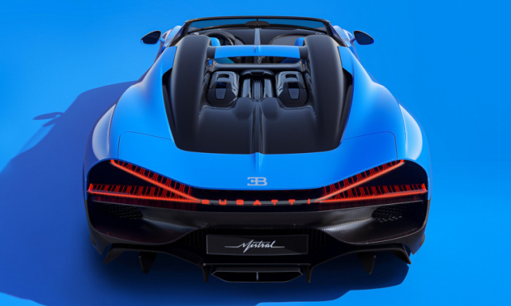 bugatti’s mistral is the final edition of pure w16 power