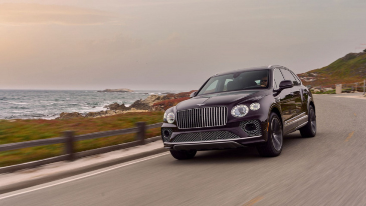 bentley bentayga extended wheelbase (2022) review: bringing up the rear