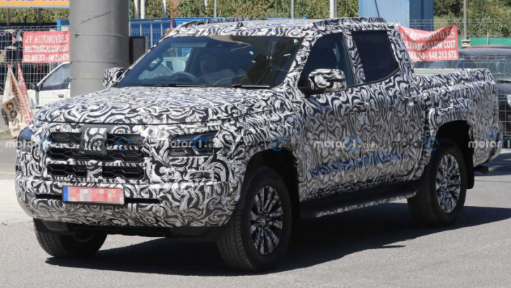 next-gen mitsubishi l200 spied ahead of expected debut in 2023