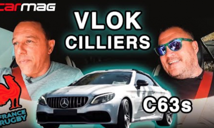 watch: vlok skop joins r.o.c in a mercedes benz c63s amg