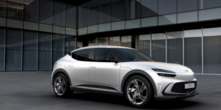 genesis expands gv60, an electric suv, availability to four more us states