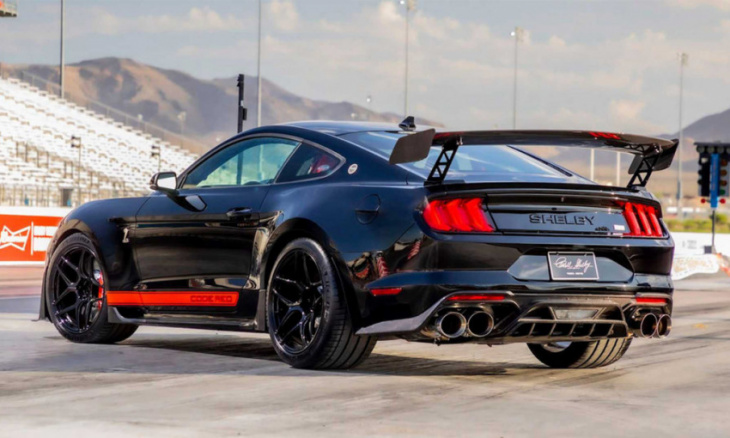 code red shelby gt500 is a limited edition experimental car for the road