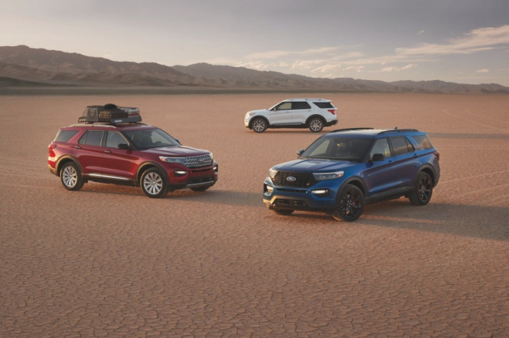 the 2022 ford explorer is ranked second to last