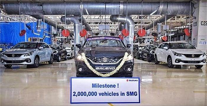 suzuki's gujarat plant produces 2-millionth vehicle