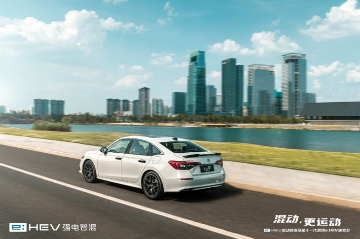 2023 honda civic hybrid launched in china, price equals to rm 104k
