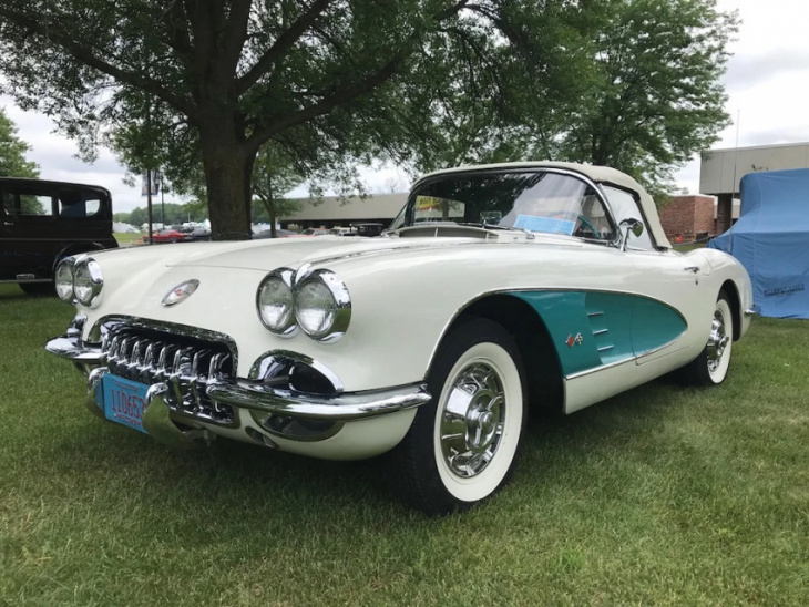 the owner of this 1960 corvette inherited it when he was a mere one year old